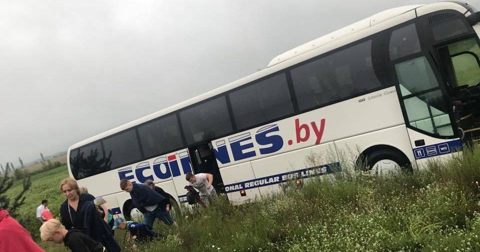 Водій заснув за кермом ДТП