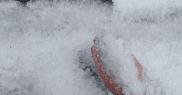 Львовщину засыпал град Град