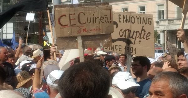 Протести в Молдові: мітинг у центрі Кишинева жорстко зачистили