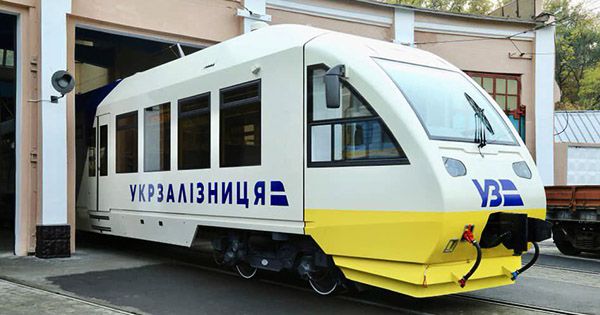 Как выглядит поезд, который повезет в аэропорт Борисполь