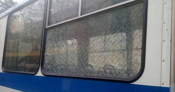 В Днепре обстреляли троллейбусы и маршрутку с пассажирами