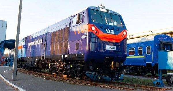 Локомотив GE Тризуб відправляють у перший рейс