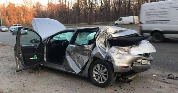 ДТП з Лещенком: в авто нардепа влетіла вантажівка