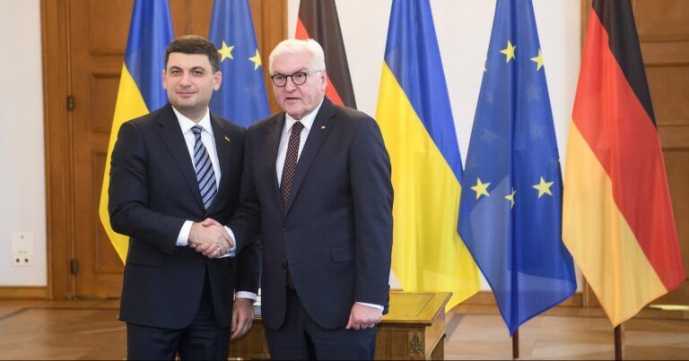 Гройсман та Штайнмайєр