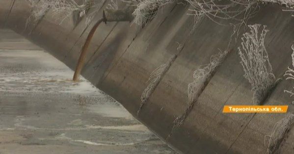 Люди живут в вони и боятся купаться: в Тернопольской области завод сбрасывает отходы в реку