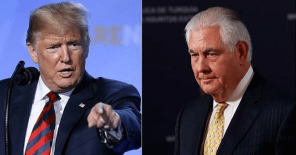 Трамп Тиллерсон