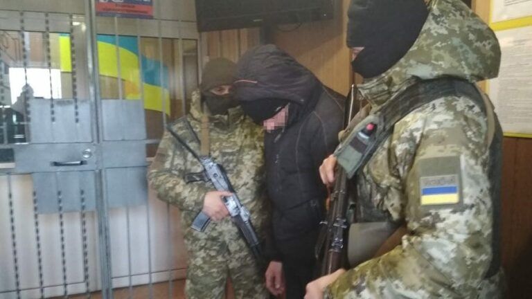 Затримання бойовика