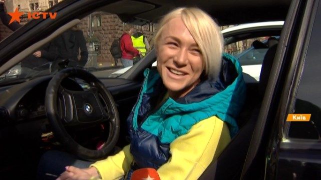В Киеве прошло ралли с участием женщин