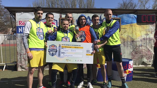 Очередной отбор чемпионата  Red Bull Neymar Jr’s Five прошел в Мариуполе