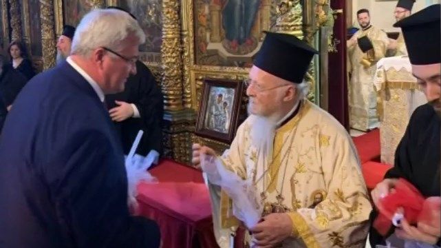 Пасхальное послание на Фанаре впервые прозвучало на украинском