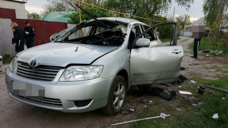 Вибух в авто