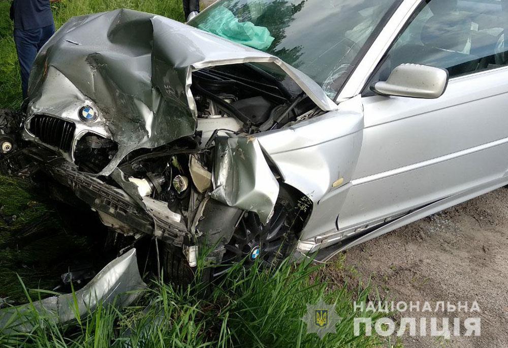 ВАЗ повис на дереве, BMW смяло, как банку: на Полтавщине произошло ДТП Фото 1 ВАЗ повис на дереве, BMW смяло, как банку: на Полтавщине произошло ДТП Фото 1