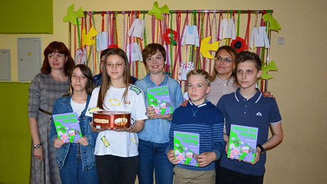 Першу українську еко-книгу для підлітків презентували її автори-підлітки – Сергій Токарєв