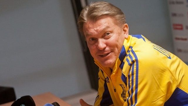 Блохін відвідав фінал Ліги Європи в інвалідному візку