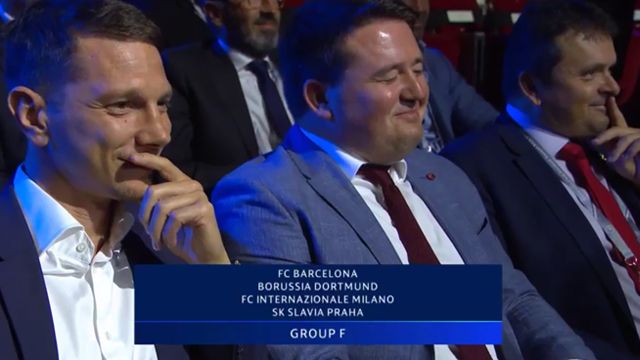 реакция представителя Славии на жребий в ЛЧ