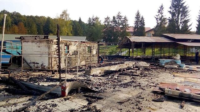 Пожар в лагере на Прикарпатье: на пепелище нашли тело юноши