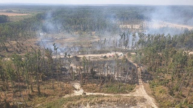 Пожежа у Калинівці локалізована – Генштаб