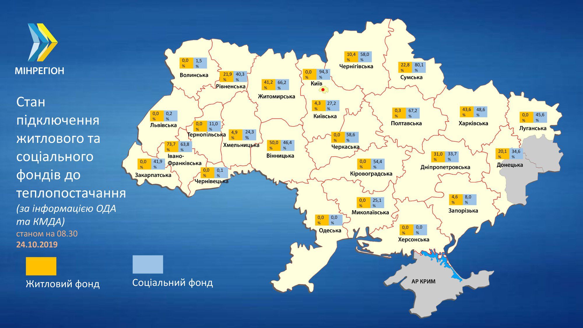 Де в Україні увімкнули опалення (КАРТА) Фото 1 Де в Україні увімкнули опалення (КАРТА) Фото 1