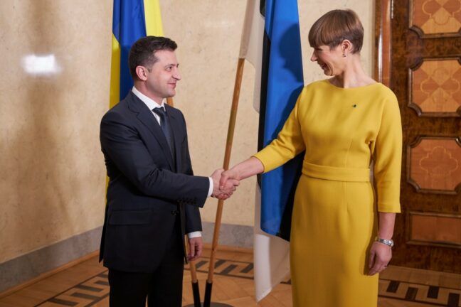 Зеленський в Естонії