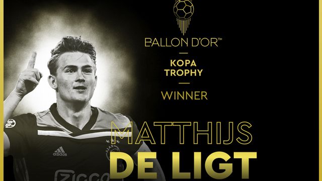 Kopa Trophy 2019 получил Маттейс де Лигт