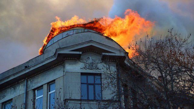 Пожежа в Одесі