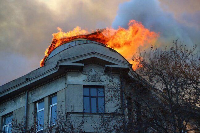 Пожежа в Одесі