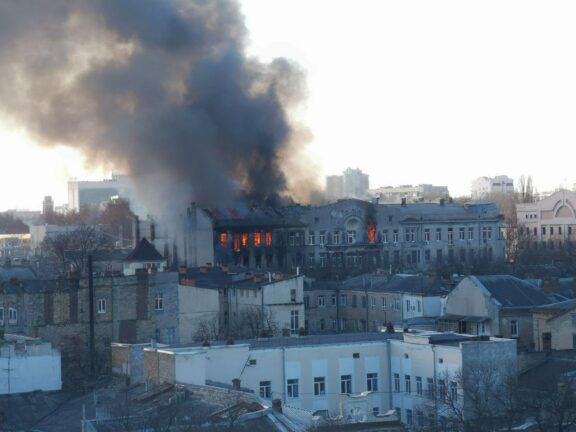 Пожежа в Одесі