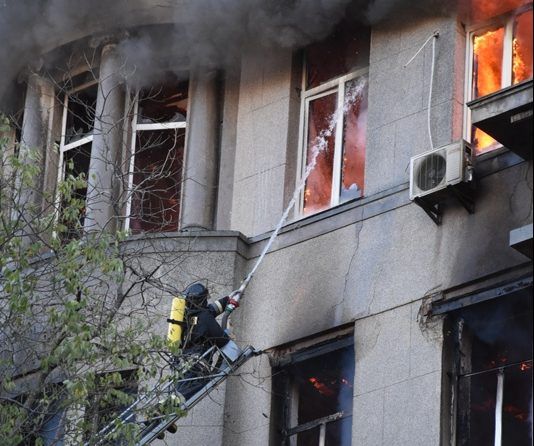 Пожежа в Одесі