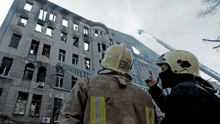 Пожежа в Одесі