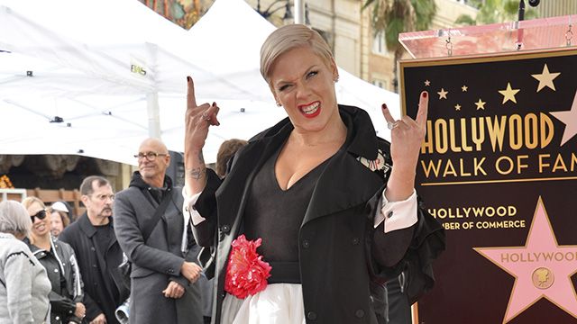 Певица Пинк