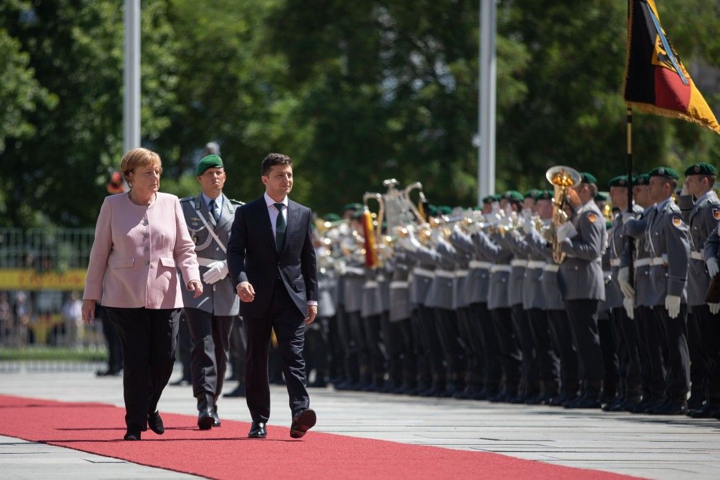 Меркель і Зеленський Меркель і Зеленський