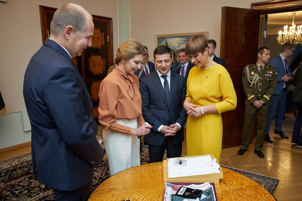 Зеленський та президент Естонії Зеленський та президент Естонії