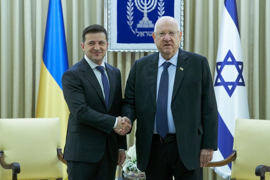 Зеленський в Ізраїлі Зеленський в Ізраїлі