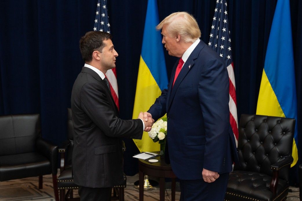 Зеленський і Трамп Зеленський і Трамп