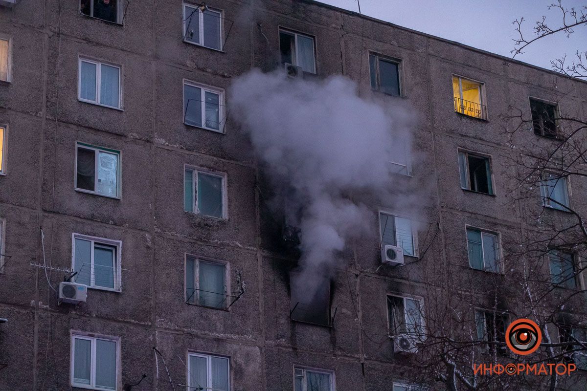 У Дніпрі горів гуртожиток