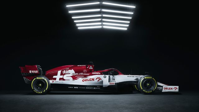 Alfa Romeo болид 2020