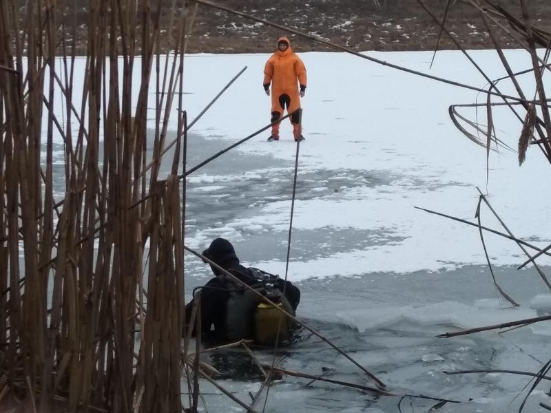 Фото: ДСНС Під Харковом потонули двоє рибалок