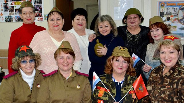 В Запорожье отметили советский праздник 23 февраля