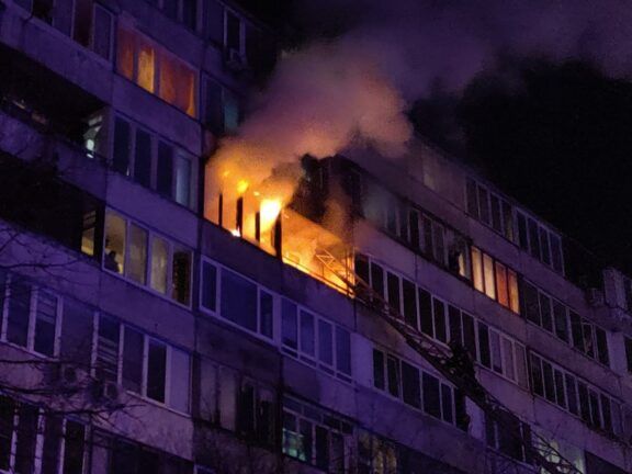 Пожежа у Києві