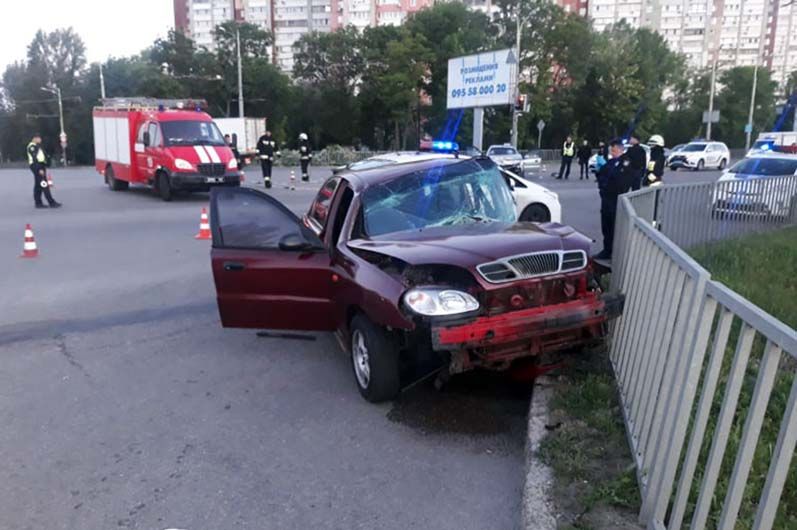 В Днепре столкнулись два Lanos – пострадали четыре человека ДТП в Днепре