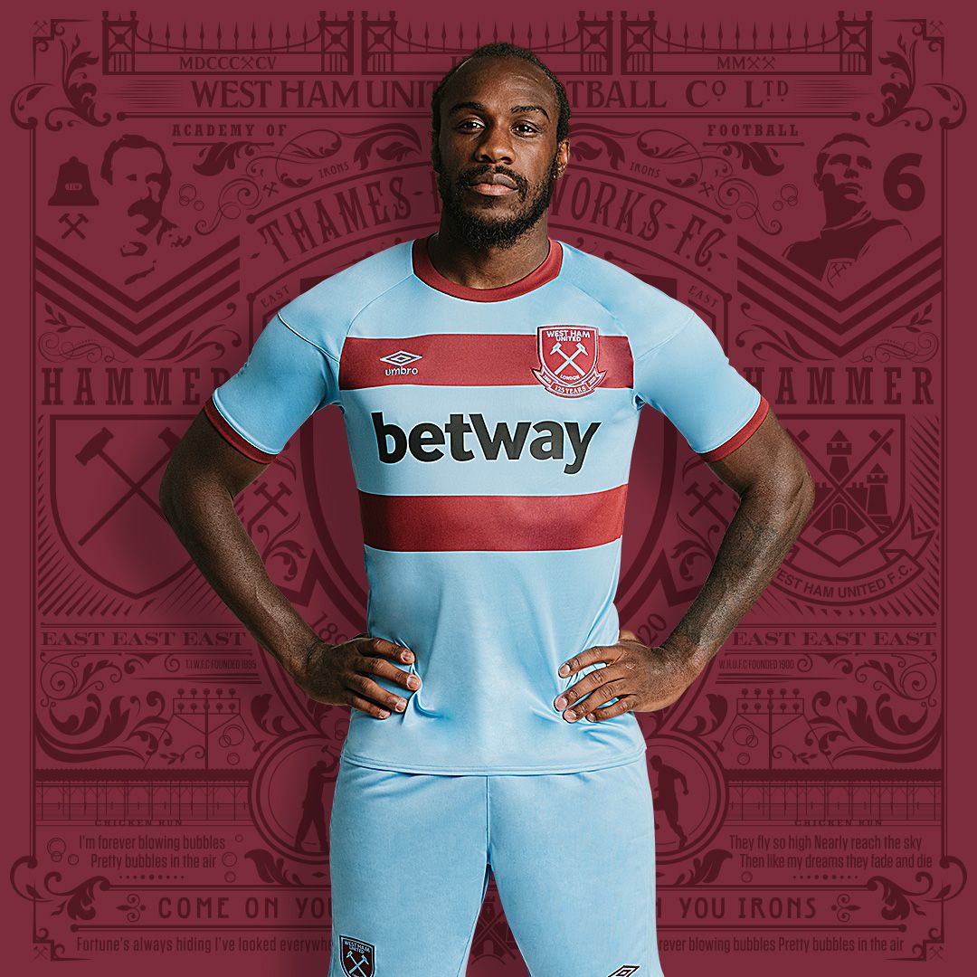 Фото: WHUFC Форма Вест Хэм Юнайтед на сезон-2020/21