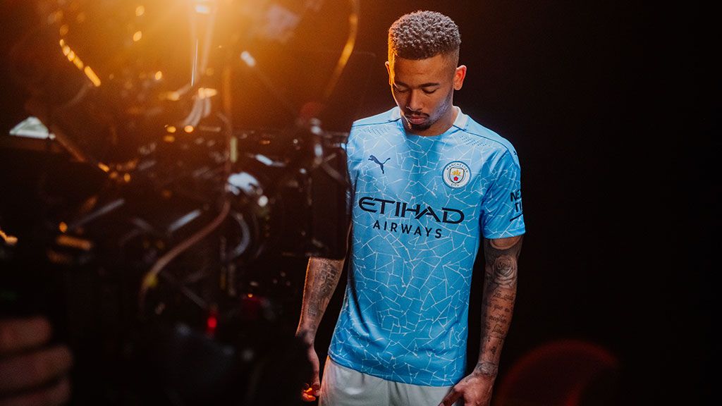 Фото: FC Manchester City Форма Манчестер Сити домашний комплект 2020/21