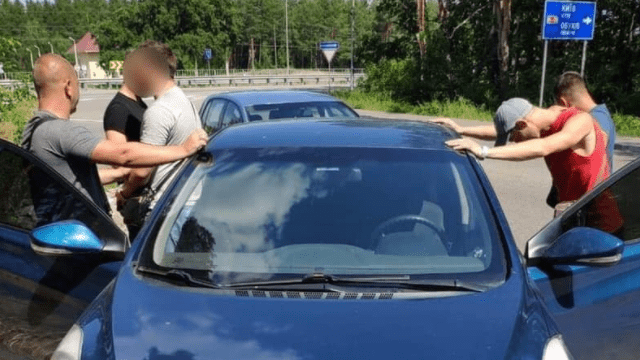Фото: Нацполіція Стрілянина в Обухові