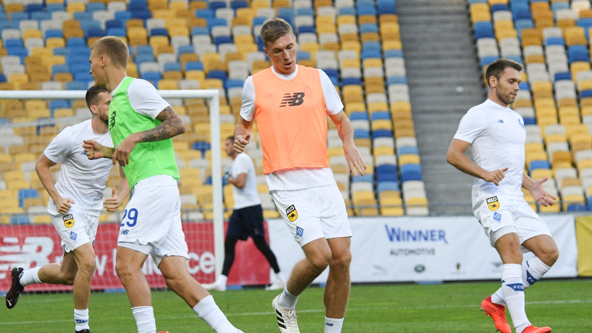 Динамо Киев тренировка