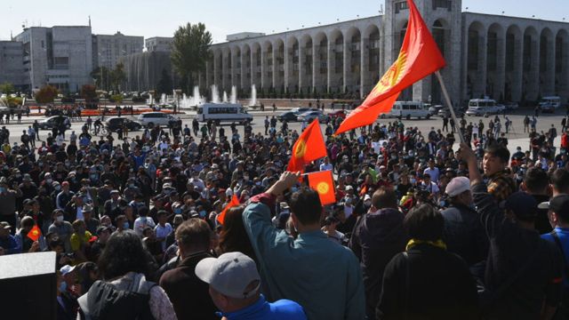 киргизстан протести