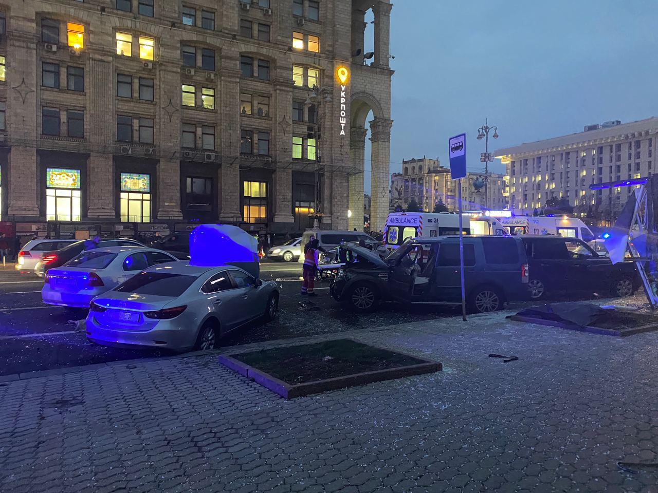 Что показал драгер — предварительная причина ДТП на Майдане Причина ДТП на Майдане Независимости в Киеве