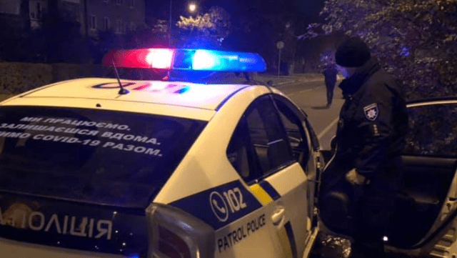 Фото: Нацполіція Стрілянина в Івано-Франківську