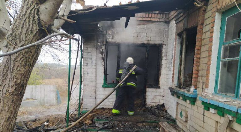 Пожежа на Кіровоградщині