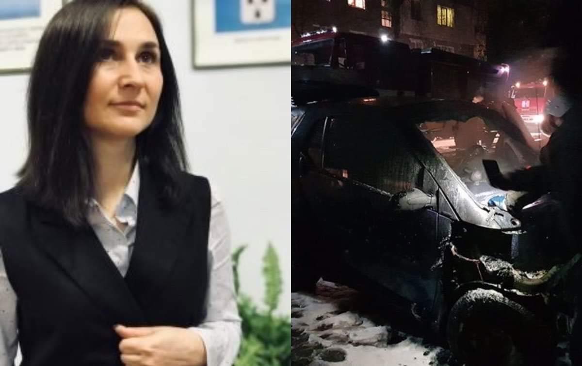 В Конотопе загорелось авто новоизбранного депутата, Тягнибок заявил о покушении В Конотопе загорелось авто новоизбранного депутата, Тягнибок заявил о покушении