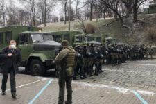 Протест под Радой — митингующие перекрыли дорогу